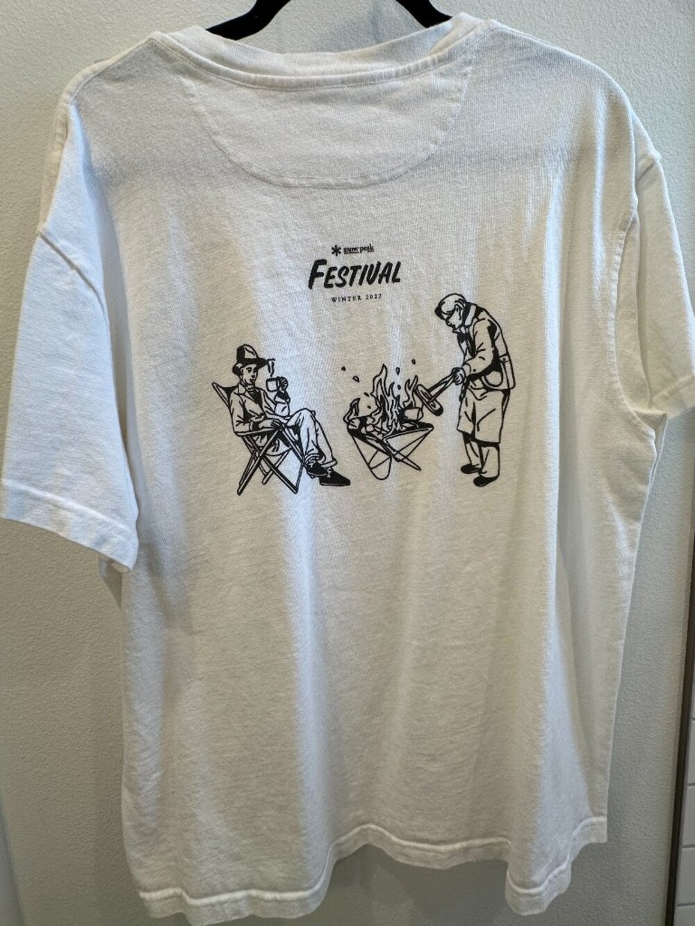 Snow Peak graphic t-shirt - size men's XL
